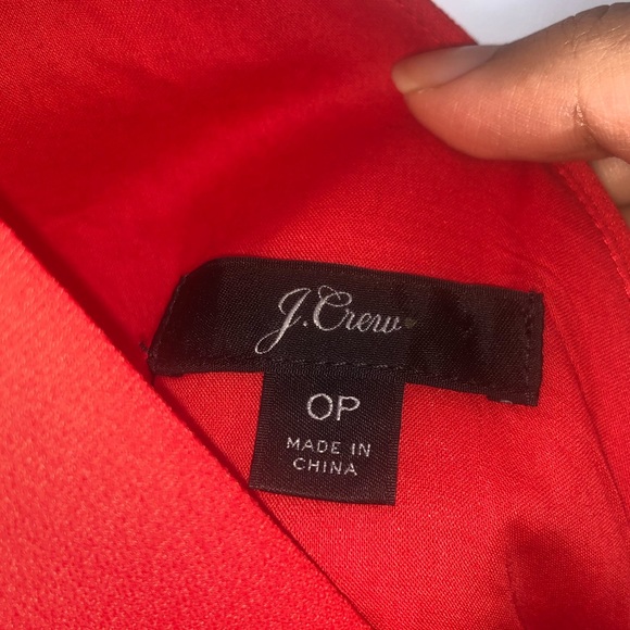 J. Crew Pants & Jumpsuits J Crew Red Jumpsuit Poshmark